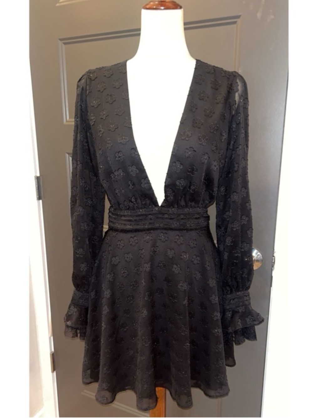 For Love & Lemons Modern Love daisy mini dress  sz M - Picture 5 of 10